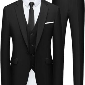 Black Wedding Suit