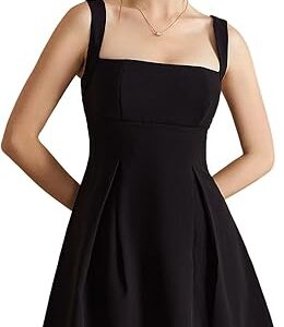 Square Neck Mini Dress