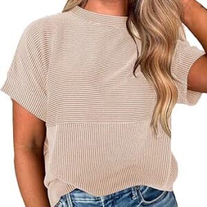 Relaxed Fit Ribbed Top