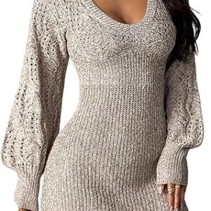 Long Sleeve Knit Dress